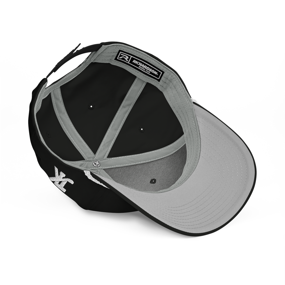 Classic Rope Embroidered Hockey 247 Snapback (Black)