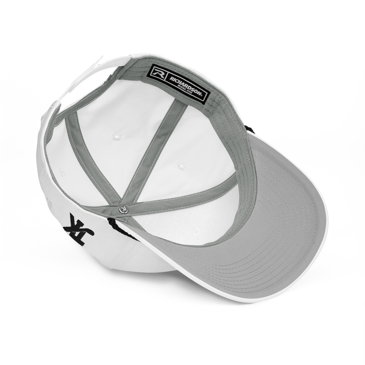 Classic Rope Embroidered Hockey 247 Snapback (White)